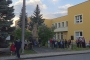 Vystoupen� sboru u pomn��ku